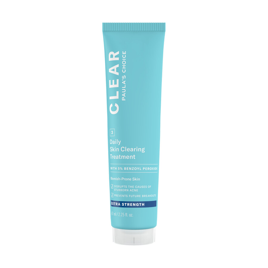 clear extra strength skin clearing met 5 benzoylperoxide