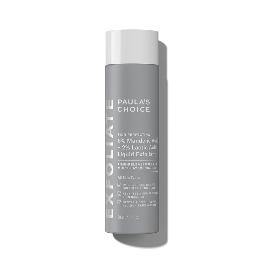 vloeibare aha-exfoliant met 6 amandelzuur 2 melkzuur