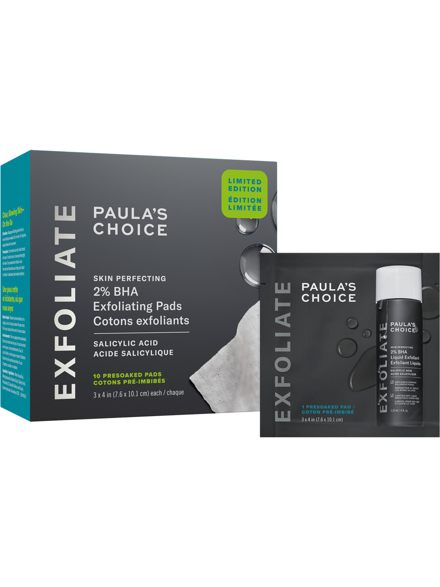 2 bha exfoliërende toner pads