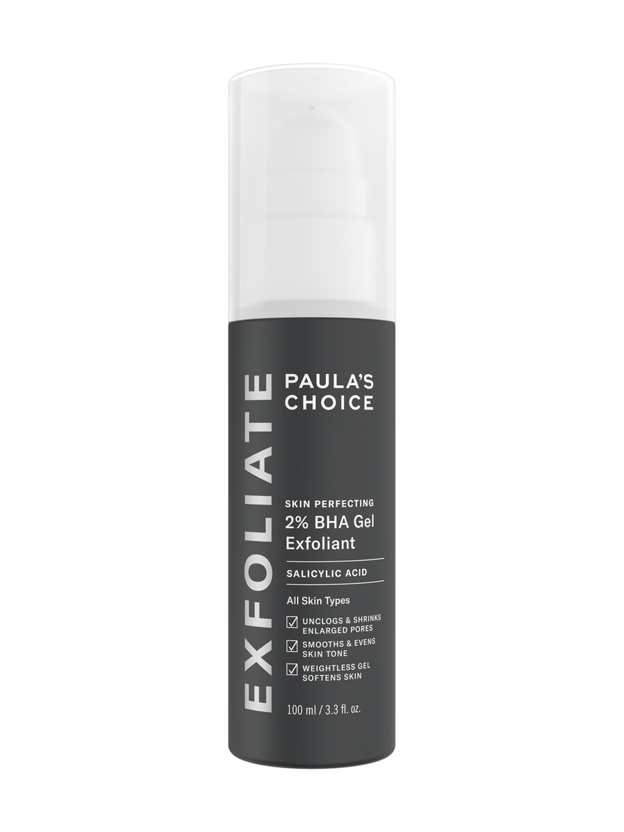 huidverfijnende gel-exfoliant met 2 bha