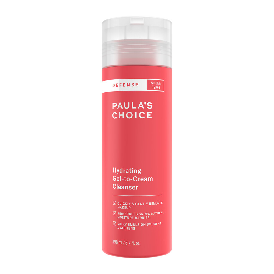 defense hydraterende gel-tot-crème reiniger
