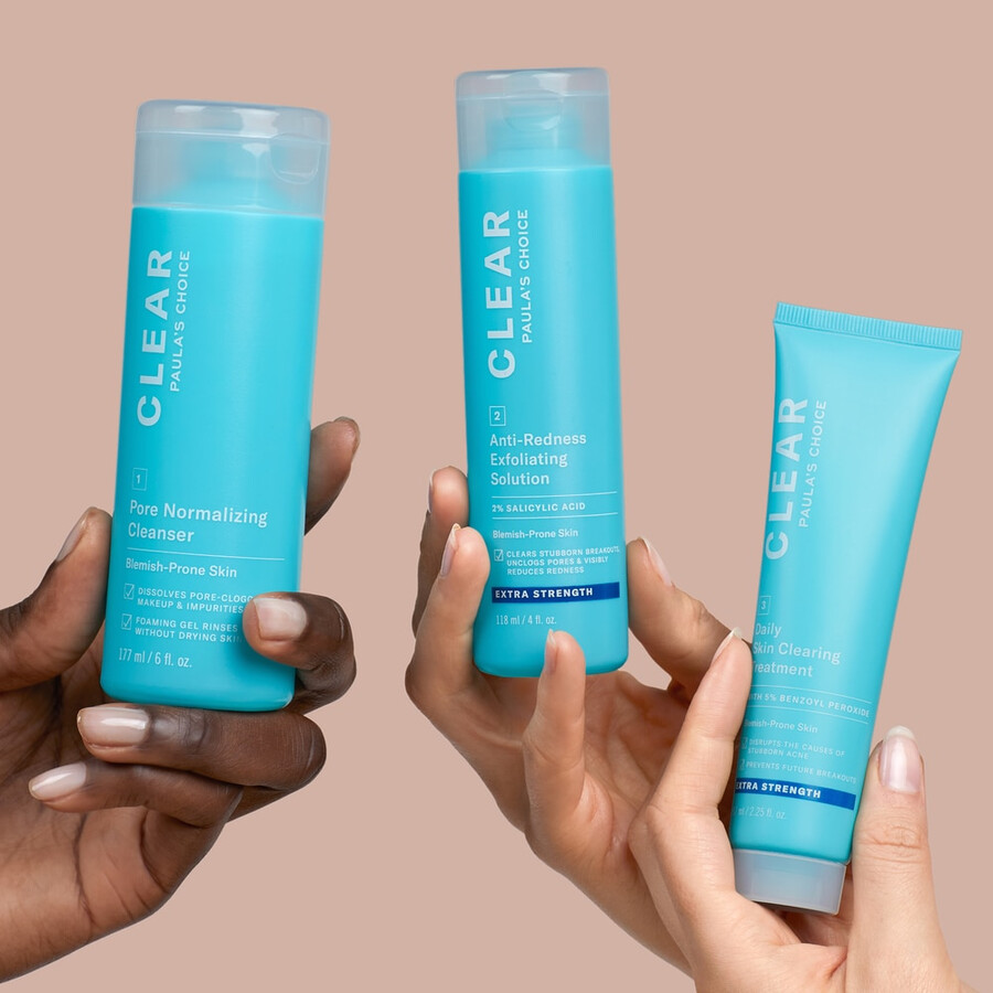 clear extra sterke acne producten kit